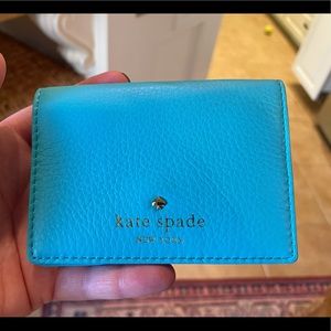 Kate Spade Meaghan Cobble Hill Card Holder Adriatic